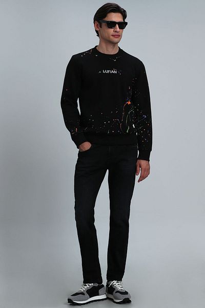 Lufian Alexander Men's Sweatshirt Black
