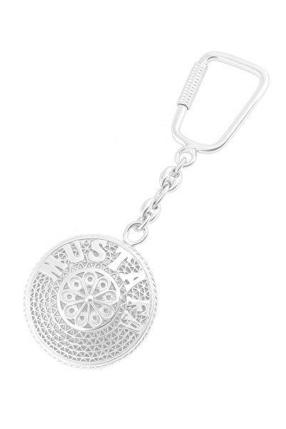 Beyisa Kişiye Özel İsimli Telkari Gümüş Anahtarlık İsme Özel Hediye