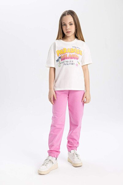DeFacto Girl's Jogger Sweatpants C4594A824SM