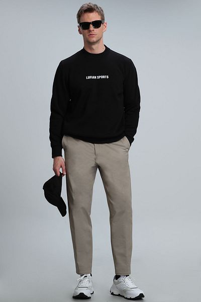Lufian Star Men's Sweatshirt Black