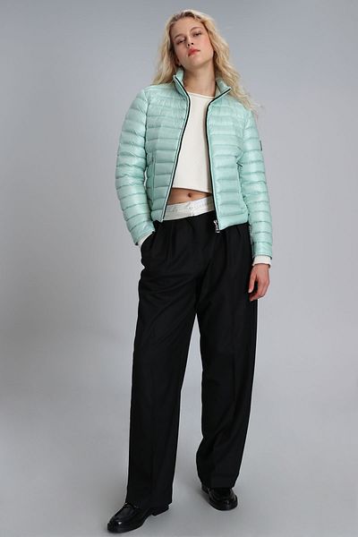 Lufian Mint Green Mary Goose Feather Women's Coat
