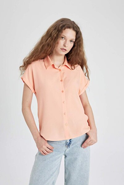 DeFacto Regular Fit Kısa Kollu Gömlek N7819AZ24SP