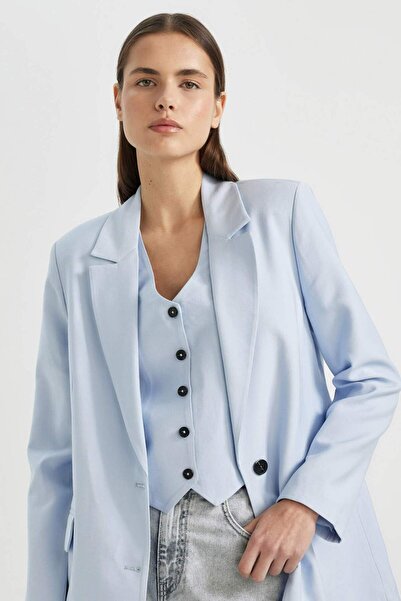 DeFacto Oversize široký kabát s ла́pkou C5028AX24SM