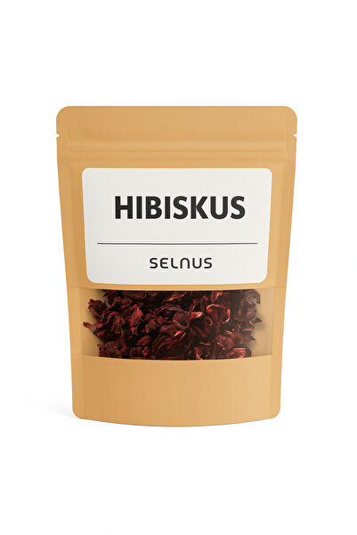 SELNUS Hibiskus Çayı 300 gram ( Hibiscus Sabdariffa Nar Bamya Amber Çiçeği Mekke Gülü ) Çay