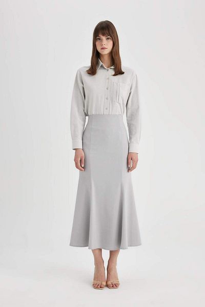 DeFacto Pencil Maxi Skirt C5623AX24SP