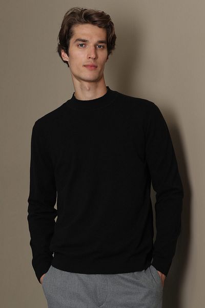 Lufian Bend Men's Sweater Black