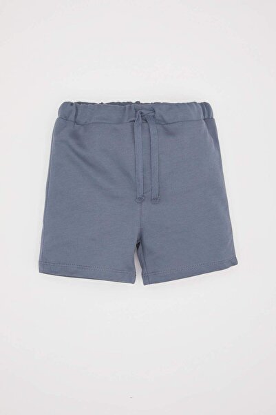 DeFacto Baby Boy 2 Piece Set Crew Neck Striped Short Sleeve T-Shirt Shorts B6986A524Sm