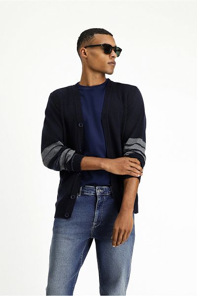 Kiğılı Wool Patterned Knitwear Cardigan