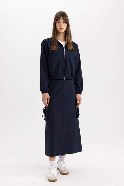 DeFacto Cargo Pocket Maxi Skirt C4197AX24SP