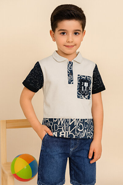 ARAS Set de accesorii cu pantaloni scurți din denim