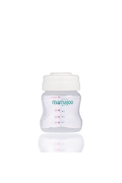 Mamajoo عبوات تخزين حليب الثدي الفضية 4x150 مل