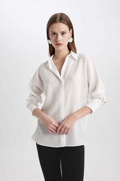 DeFacto Loose Fit Long Sleeve Shirt