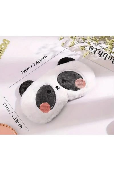 SS HOME CONCEPT Panda Sleeping Eye Patch Plush