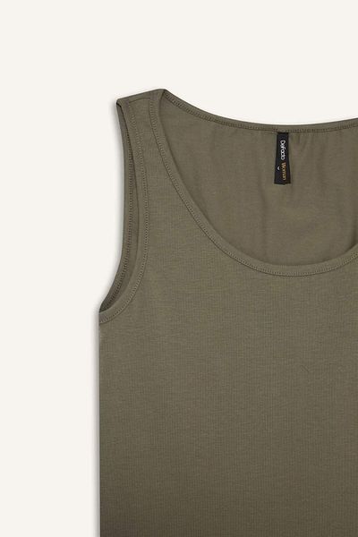 DeFacto Slim Fit Slim Fit Basic Απλό Μονόχρωμο Μπλουζάκι I1059AZ24SM