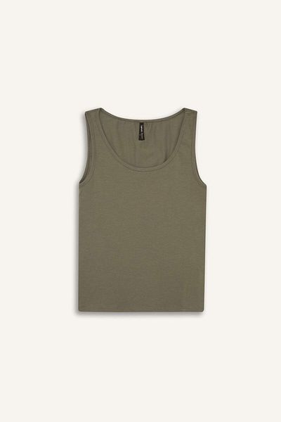 DeFacto Slim Fit Slim Fit Basic Απλό Μονόχρωμο Μπλουζάκι I1059AZ24SM