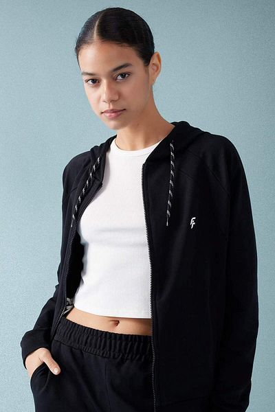 DeFacto Regular Fit Hooded Sweatshirt Zippered B4660Ax24Sp