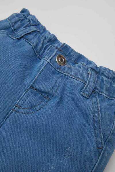 DeFacto Pantaloni de blugi cu picioare drepte pentru fetiță B8149A524SP