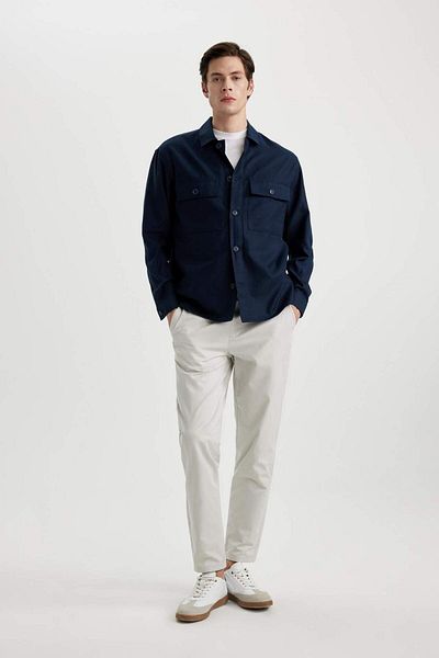 DeFacto Jogger Skinny Leg Gabardine Trousers Z9933az24sp