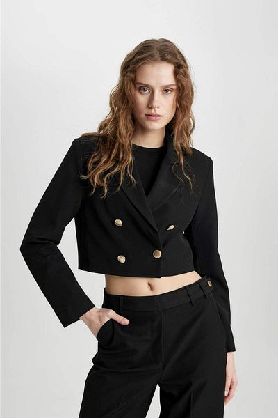 DeFacto Crop Blazer Jacket C3344Ax24Sp