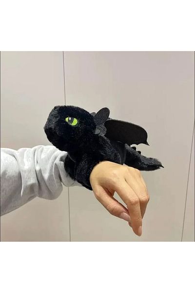 CEYA How to Train Your Dragon Toothless Dragon Plush Bracelet and Car Accessory