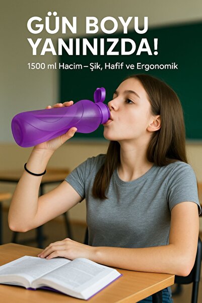 Open Home Concept Waterfresh 1500 ml Matara Okul Işyeri Spor Salonu Için Uygu...