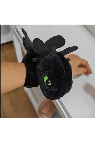 CEYA How to Train Your Dragon Toothless Dragon Plush Bracelet and Car Accessory