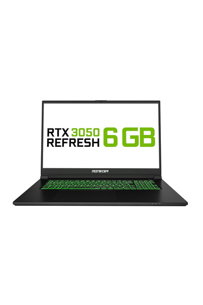 MONSTER Abra A7 V15.3.4 Intel Core i5 13500H 16 GB RAM 1 TB SSD 6 GB RTX 3050 FreeDOS 17,3" FHD 144 Hz