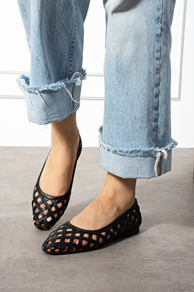 CUCA Hakiki Deri Günlük Kadın Babet