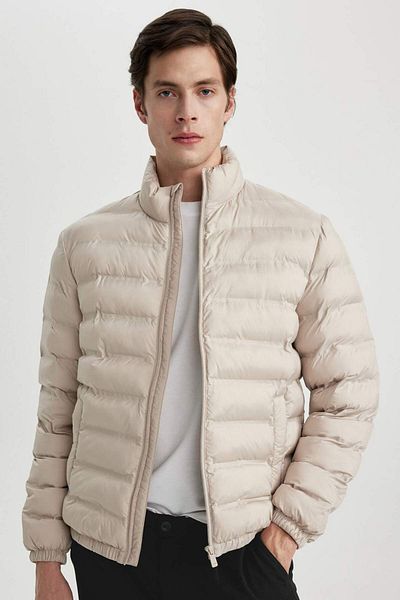 DeFacto Slim Fit Seasonal Coat Slim Fit Stand Collar Zippered Pocket B9782Ax24Sp