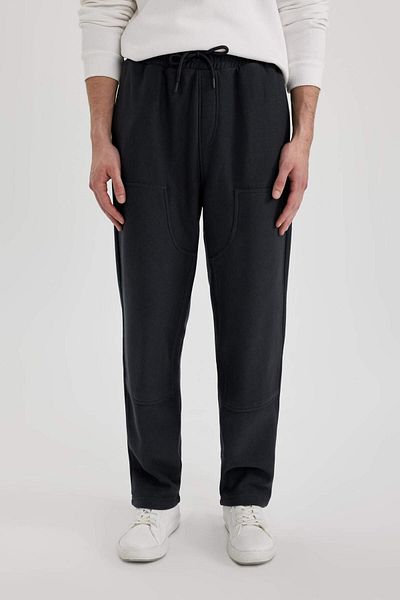 DeFacto Sweatpants Oversize Wide Fit Straight Leg with Pockets C5383Ax24Sp