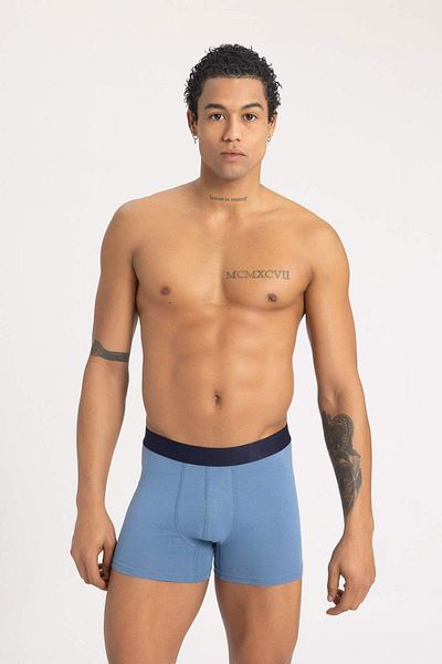 DeFacto Men's Navy Boxer Briefs - Model B7956Ax/Nv135