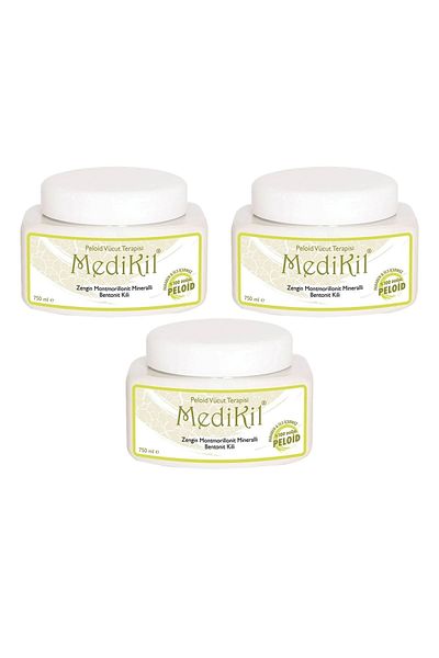Medikil 750ml Bentonite Peloid - Body Therapy and Natural Detox Effect