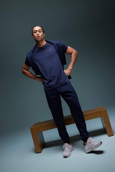 DeFacto Pantaloni de sport Jogger Slim Fit - Talie cu două buzunare și Skuba Dalg