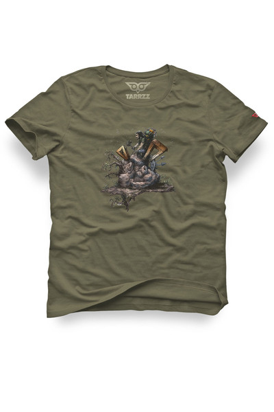 Tarrzzcom Rider Rock Cyclist Design T-Shirt