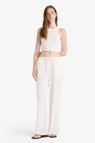 DeFacto Camisole cu guler cu șalter ajustat, maiou simplu de bază U0357AZ24SM