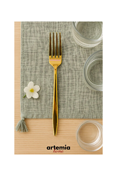 DMR LİFE New Vega Gold 18 Piece Cutlery Set (Food Group)