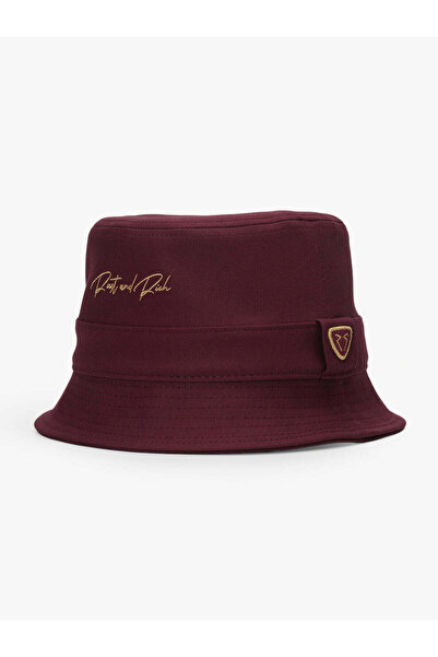 RustandRich Burgundy Bucket Hat for Men and Women - Timeless Collection Basic