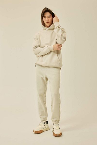DeFacto Pantaloni de sport cu croiala normala, cu buzunare, talie cu siret, picioare elastice B6155AX24SP