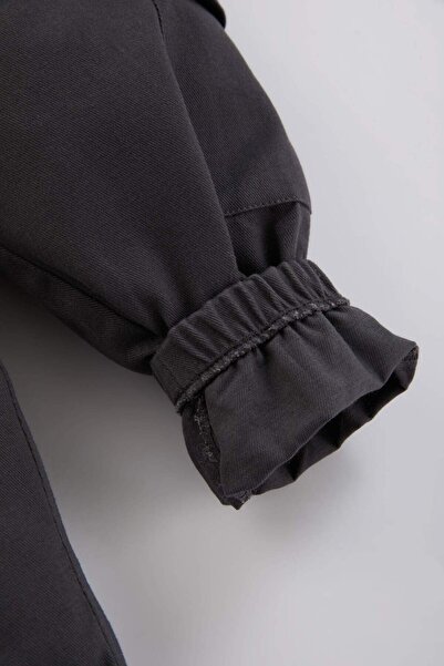 DeFacto Erkek Bebek Basic Düz Kargo Cepli Gabardin Pantolon Y8844A224SP