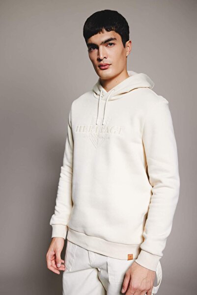 DeFacto Mikina Regular Fit s kapucí a potiskem textu B5770AX23WN