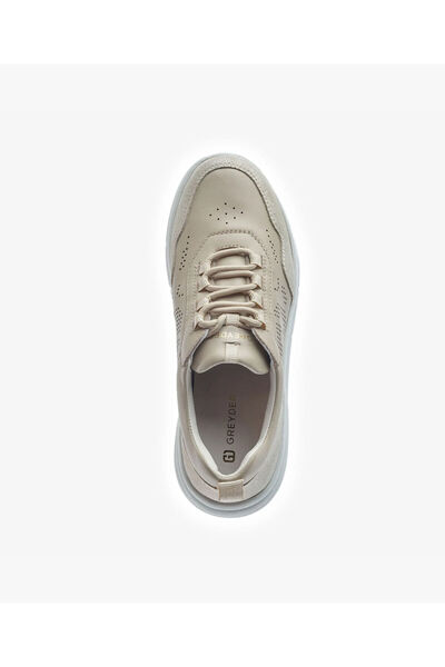 Greyder Women's Mink Genuine Leather Sports Shoes 5Y2Ua34590