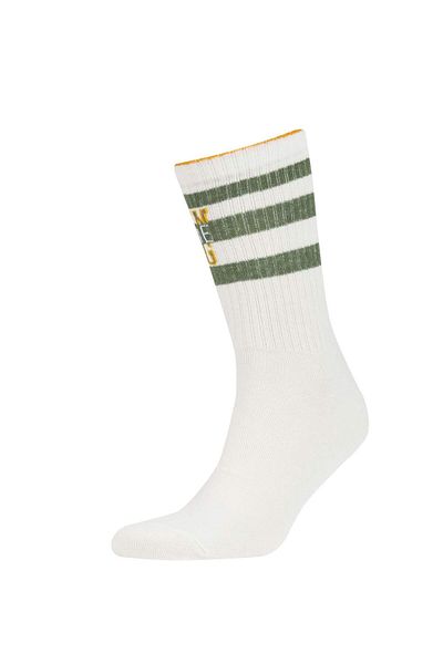 DeFacto Men's 3-Pack Cotton Long Socks A6089Axns