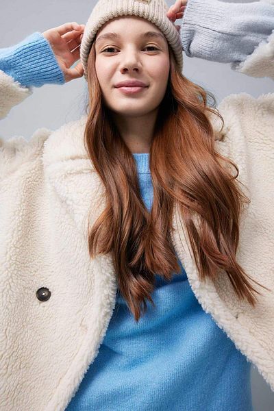 DeFacto Regular Fit Faux Fur