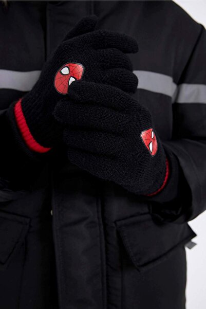 DeFacto Erkek Çocuk Marvel Spiderman Eldiven X9305A623WN