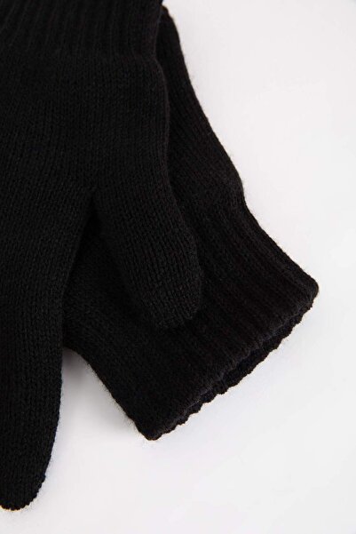 DeFacto Men's Knitwear Basic Gloves V3022Az23Wn