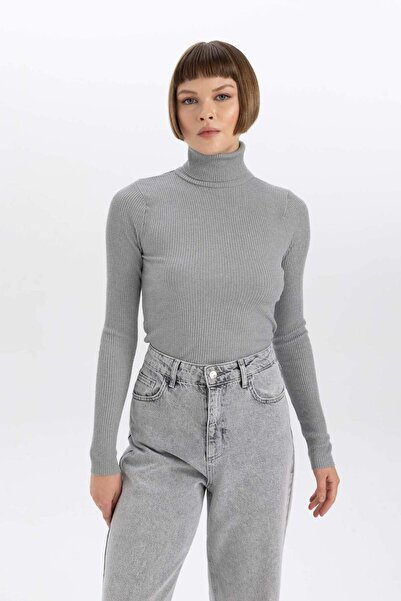 DeFacto Turtleneck Knitwear Sweater - B2092Ax23Wn