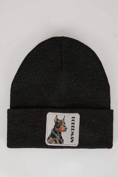 DeFacto Men's Woven Label Beret R7041Az23Wn