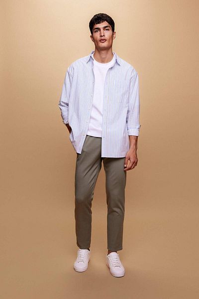 DeFacto Jogger Pants Basic Plain Modal Tight Leg with Pockets B2155Ax23Au