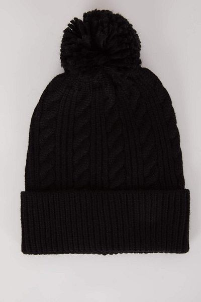 DeFacto Women's Pompom Knitwear Beanie A6332Ax23Wn