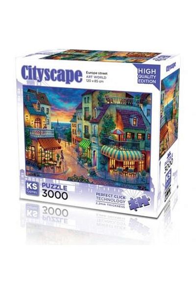 Ks Games Puzzle 3000 Europe Street.